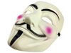 Mask - Anonymous - Vendetta - Halloween - White