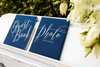 Guest Book - Guest Book - Navy blue - 20 x 24.5 cm - 22 pages