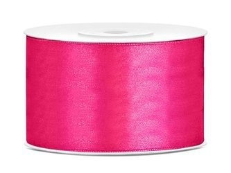 Satin ribbon - Dark pink - 38mm/25m