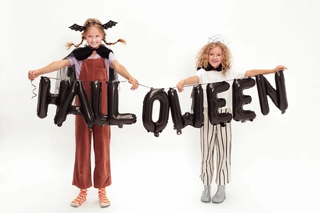 Foil Balloon - Halloween - Black - 280x46 cm