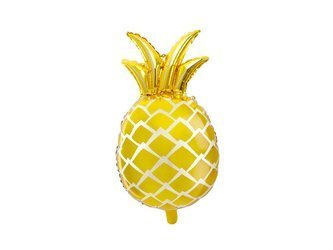 Foil balloon - Pineapple - Gold - 38 x 63 cm