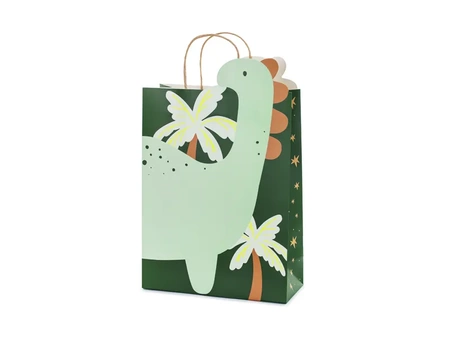 Gift bag - Dinosaur - 10 x 24 x 37cm