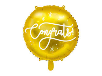 Foil balloon - Congrats! - 45cm