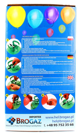 HELE BOTTLE FOR 50 BALLONS - 13.6 L - 0.42 m3