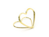 Vignette stands Hearts - 2,5 cm - gold - 10 pcs.