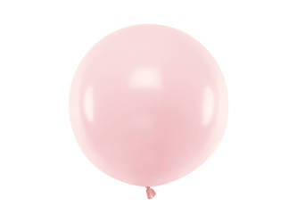  Round Balloon - Pastel Pale Pink - 60cm