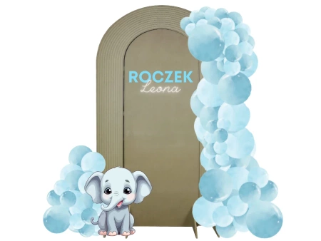 Balloon decoration wall wz4 (Two elements) - 200 x 117 cm