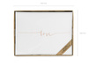 Guest Book - Love - White - Pink Gold - 24 x 18.5 cm - 22 cards