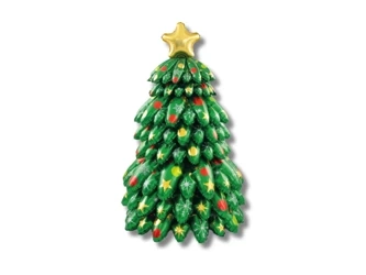 3D Foil Balloon Christmas Tree - Christmas - 68 x 124 cm