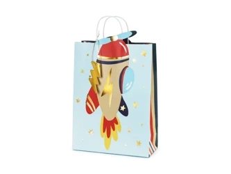 Gift bag - Airplane - 10 x 24 x 35.5cm