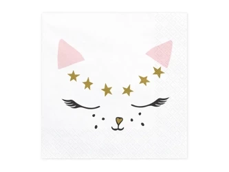 Paper napkins - Kitten - 33x33 cm - 20 pcs