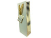 Decorative Gift Bag - white with gold stripes - 13x36x8 cm