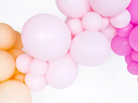 Strong 23cm balloons - Pastel Pale Pink - 100 pcs.