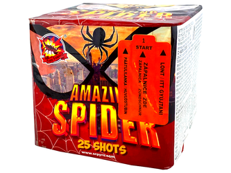 AMAZING SPIDER launcher - 25 shots - 18mm - CLE4268-2 - SRPYRO