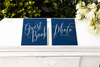 Guest Book - Guest Book - Navy blue - 20 x 24.5 cm - 22 pages