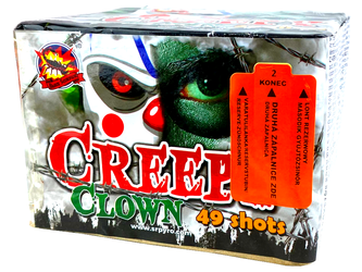 CREEPY CLOWN DISPLAYER - 49s - 16mm - CLE4270-3 - 4916MIX3 - SRPYRO