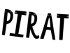 Party Banner - Pirates Party - Black - 14 x 100 cm