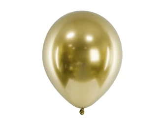 Glossy balloons 30 cm - Cool gold - 20 pcs.