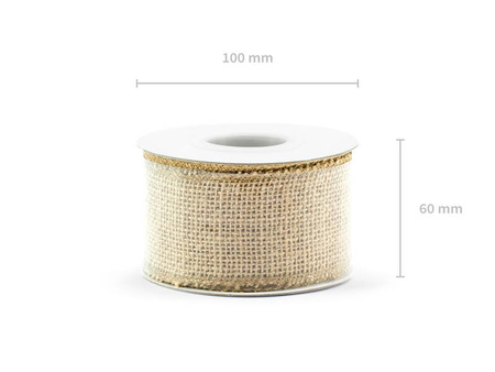 Decorative tape - Jute - 5 x 500 cm