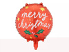 Merry Christmas foil balloon - 45 cm - 1 pc.