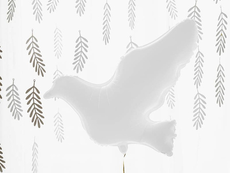 Foil balloon - Dove - White - 77 x 66 cm