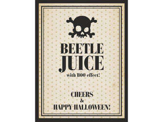 Alcohol labels - Beetle Jiuce - 10 pieces