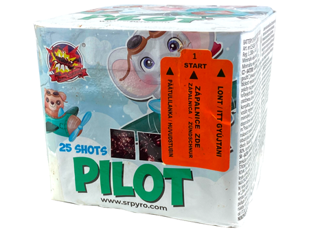 PILOT launcher - 25 shots - 18mm - CLE4268-3 - SRPYRO