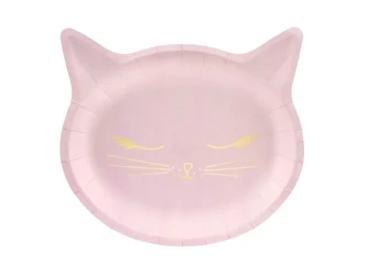 Plates - Kitten - 22x20 cm - 6 pcs.