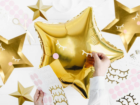 Foil balloon - Star - Gold - Metalized - 48 cm