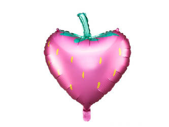 Strawberry foil balloon - 42 x 45 cm