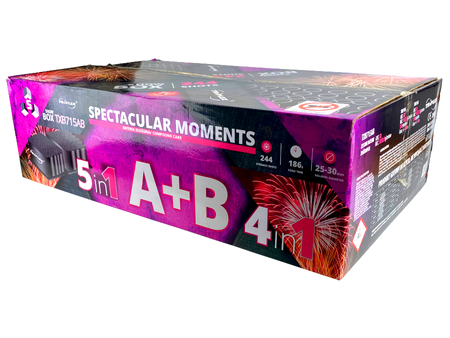 SPECTACULAR MOMENTS FAJERVER SHOTS - 244 shots - 25/30mm - TXB715AB - Triplex