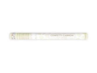 Confetti tube - rose petals - cream - 60cm