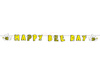 Party Banner - Bee - Happy Bee Day - 16.1 x 153 cm