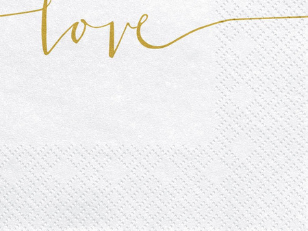 Paper napkins - Love - 33 x 33cm - 20 pieces