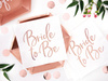 Paper napkins - Bride to Be - rose gold - 20 pieces