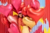 Foil balloon Heart - 75x64.5 cm - pink