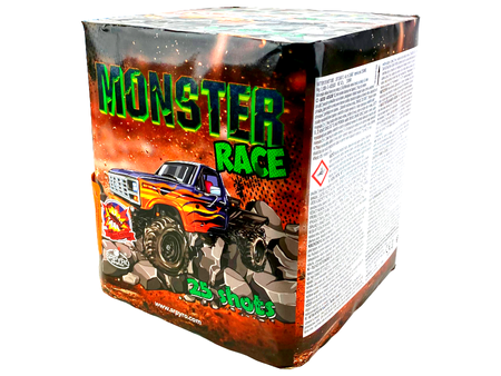 MONSTER RACE launcher - 25 shots - 30mm - CLE4067 - 2530MIX3 - SRPYRO