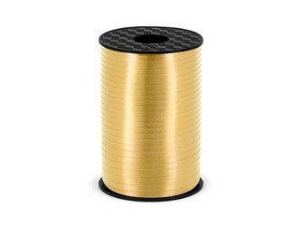 Plastic Ribbon - Gold - Matte - 225m / 5mm