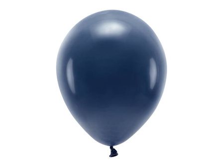 Eco balloons 30cm - Pastel - Dark navy blue - 100 pieces