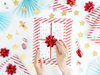 Wrapping Paper - Sugar Sprinkles - White - 70/200cm