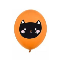 Strong balloon 30 cm - Hocus Pocus - Cat - Halloween - 1 piece