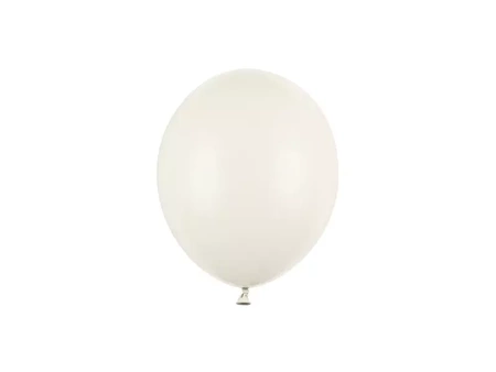 Strong balloons 12 cm - Pastel Light Cream - 100 pcs.