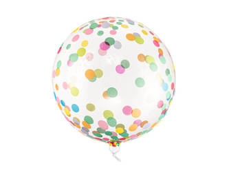 Polka dot balloon - 40cm - mix