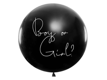 Latex Balloon - Round - Gender Reveal - Girl - 1 meter