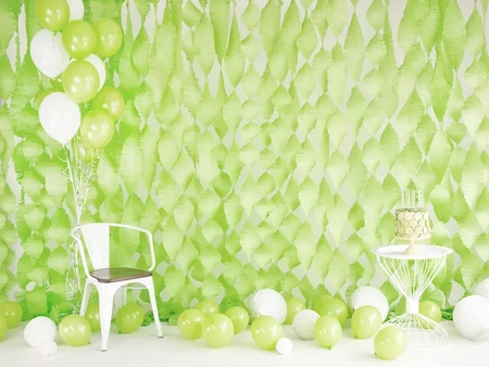 Strong balloons 27 cm - Pastel Lime Green - 100 pcs.