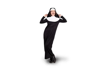 Nun costume - Size M/L - 1 piece.