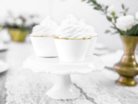 Muffin cups - White - 6 pieces