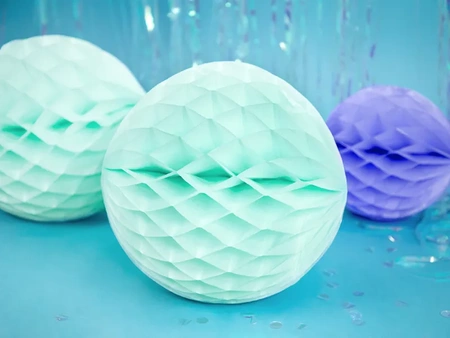 Tissue paper ball - Light mint - 30cm