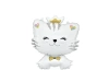 White Cat Foil Balloon - 52 x 71 cm