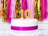 Birthday candle - Number 1 - Gold - 7 cm